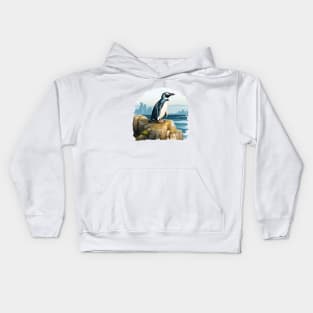 Galapagos Penguin Kids Hoodie